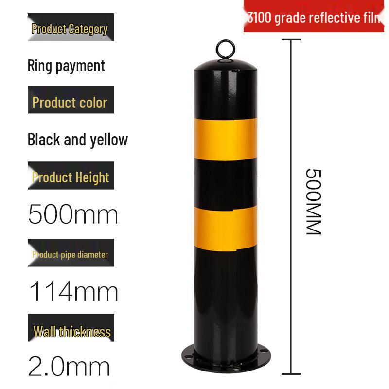 Jundingying Fixed Steel Parking & Warning Post