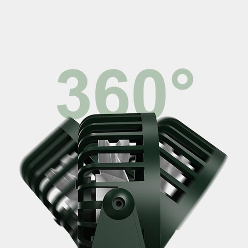 USB Desktop Fan Lightweight Adjustable Summer Electric Fan For Home Office Student Dormitory Outdoor Camping Travel