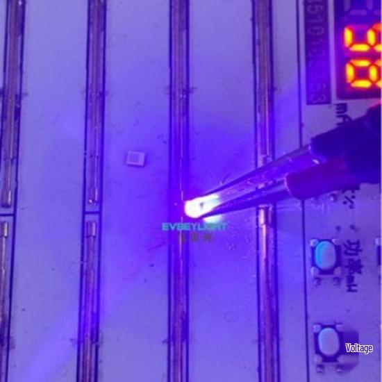 2016 5W 3-Pin Purple LED Car Lamp Bead, SMD 395-400nm