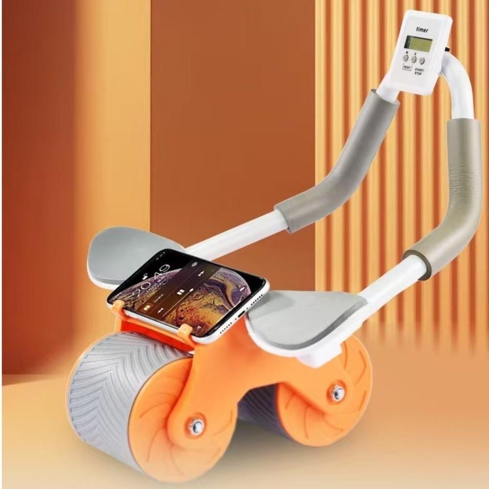 Elbow Support Ab Roller Wheel Automatic Rebound Fitness Equipment Core Strength Training