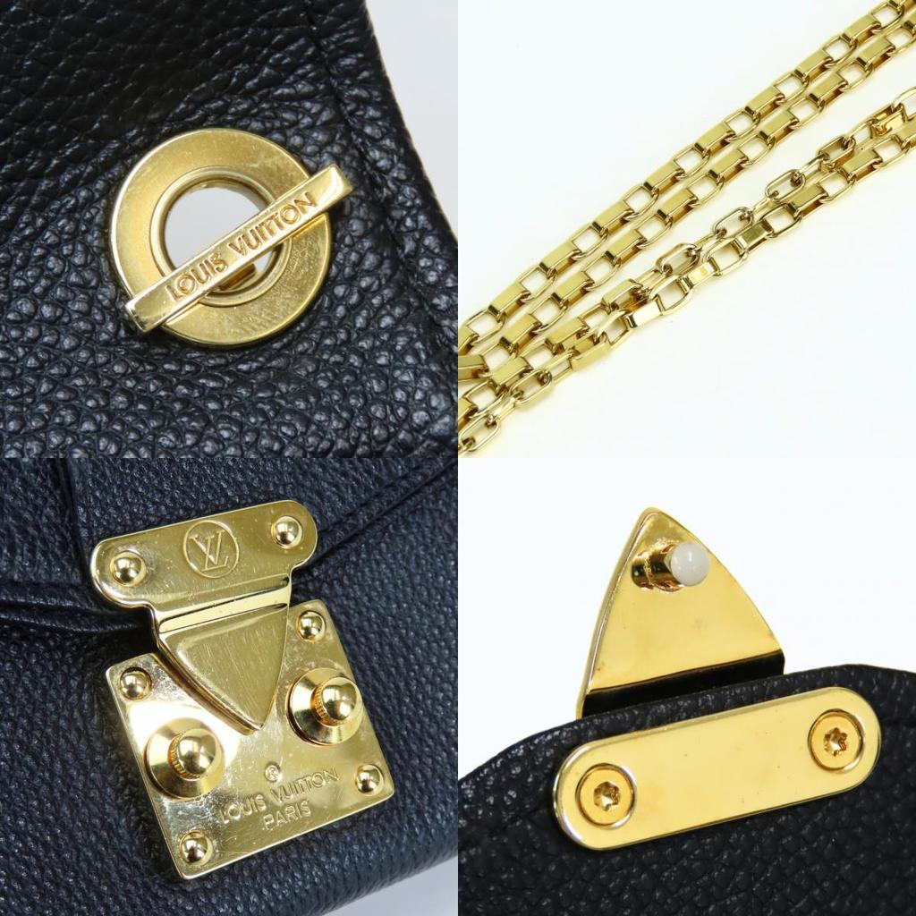 Used LOUIS VUITTON Shoulder Bag Pochette Saint-Germain M60638 Monogram Ann Platt Noir Chain Wallet