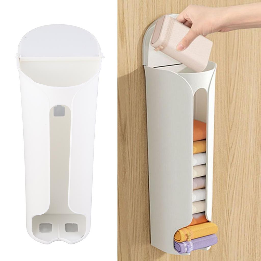 Wandhalterung Unterwäsche Box Strumpfhosen Socken Lagerung Inhaber Organizer Kunststoff für Schrank Schublade