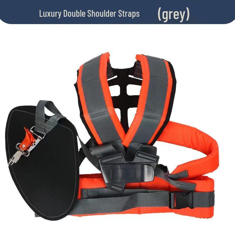 

Усовершенствованный ремень для газонокосилки с двойным плечевым ремнем, удобной мягкой подкладкой и поддержкой талии