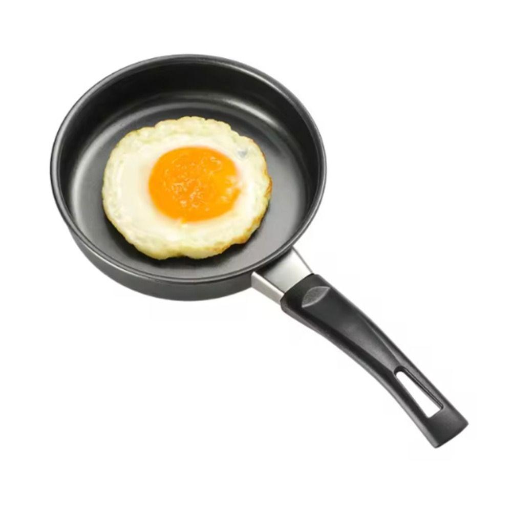 Flat Bottom Omelette Pan Non-stick Pancake Pan Steak Skillet Mini Frying Pan  Breakfast