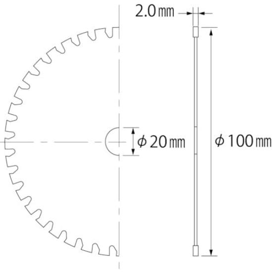 LOBTEX Z Flasher 100mm FAS100 (for aluminum)