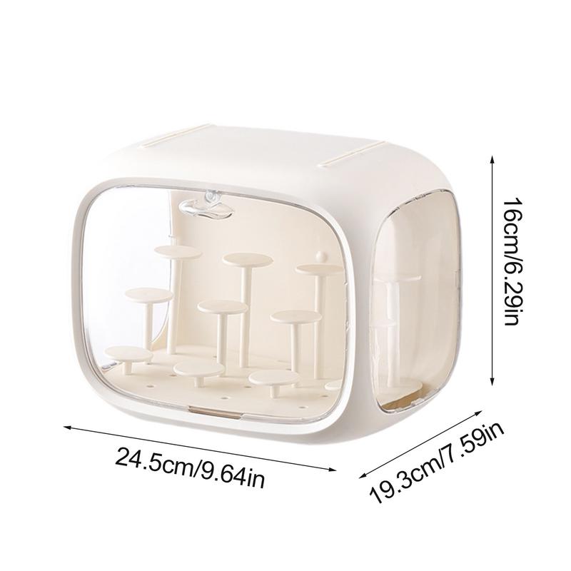 Display Cases For Collectibles Dustproof Figure Display Case Dust And Moisture Proof Miniature Display Storage Case For Action