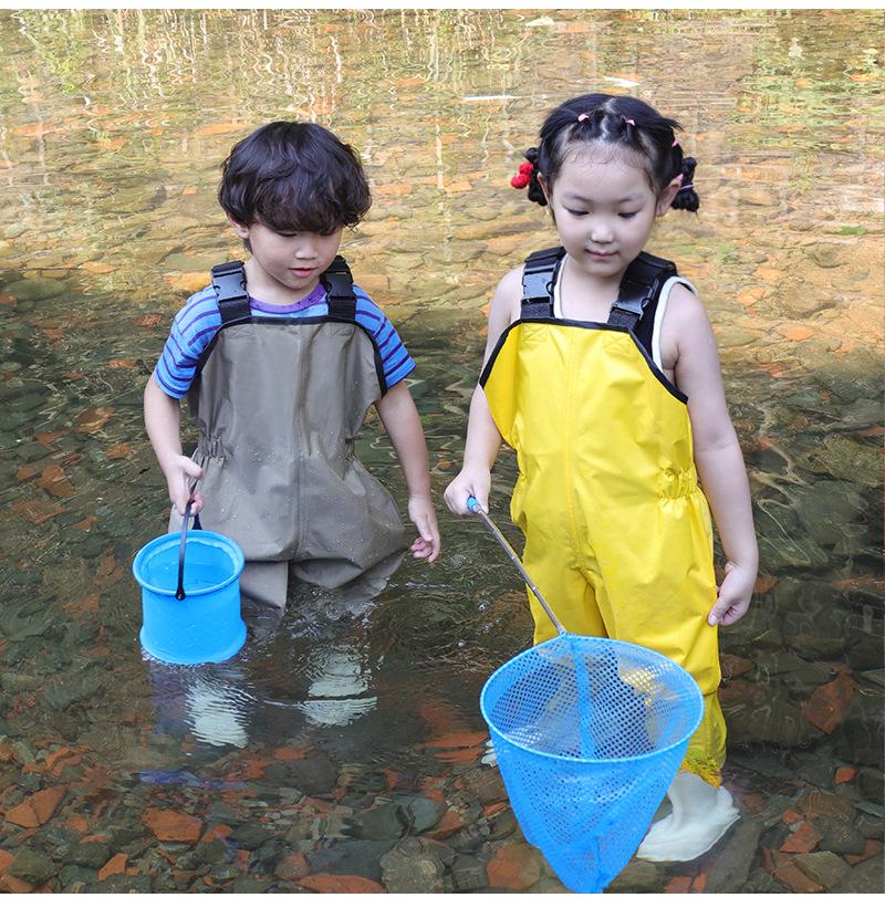 Stivali da Pesca Impermeabili per Bambini - Tuta Estiva Un Pezzo per Giocare