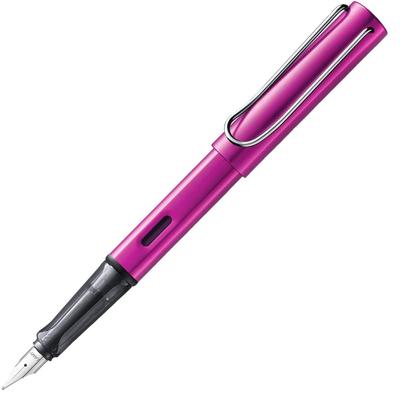 Caneta-tinteiro LAMY EF Extra Fina Vibrante Limitada Oficialmente Importada, Pena, Alster, Rosa, L99-EF, Uso Duplo, Edição,