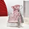 Velvet Wedding Candy Bag Tassel Drawstring Chocolate Gift Pouches Wedding Guest Gift Packaging Bags Party Jewelry Storage Bags