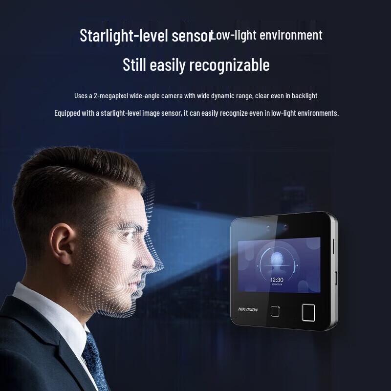 

Hikvision Face & Fingerprint Access Control and Time Attendance Terminal