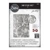 Sizzix 3D Textured Impressions Embossing Folder Elegant by Tim Holtz Authentic Japanese Product - [664172]