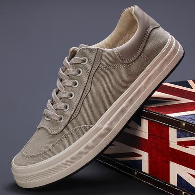 New Spring Mens Shoes Korean Style Versatile Trendy Casual Mens Canvas Shoes Comfortable and Breathable Niche Cloth Shoes for Men