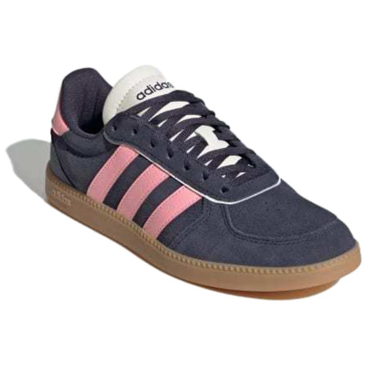 Adidas Breaknet Sleek Shadow Navy Pink Spark Women Sneakers Blue Off-White IH5467