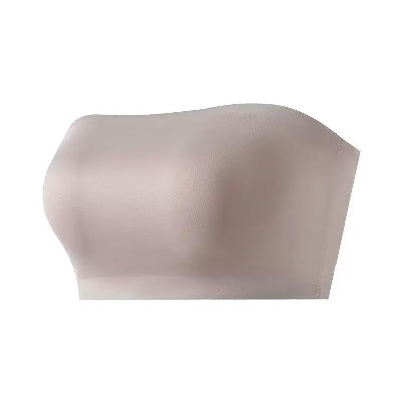 Dámská S Sexy Bez Zad Push Up Bez Ramínek Podprsenka Protiskluzová Omotávka Hrudníku Spodní Prádlo