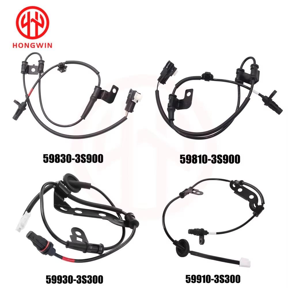 Front Rear Left Right ABS Wheel Speed Sensor 59810-3S900 59830-3S900 59910-3S300 59930-3S300 For Hyundai Sonata 2011-2012 2.4 L4