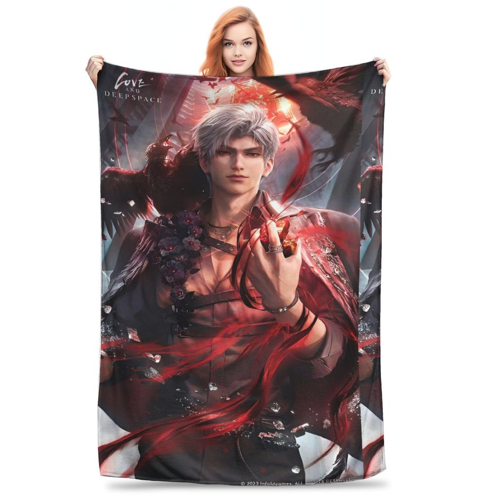Game Love and Deepspace Sylus Blankets Quality Warm Bedding Throws Winter Boy Girl Bedroom Fashion Bedspread