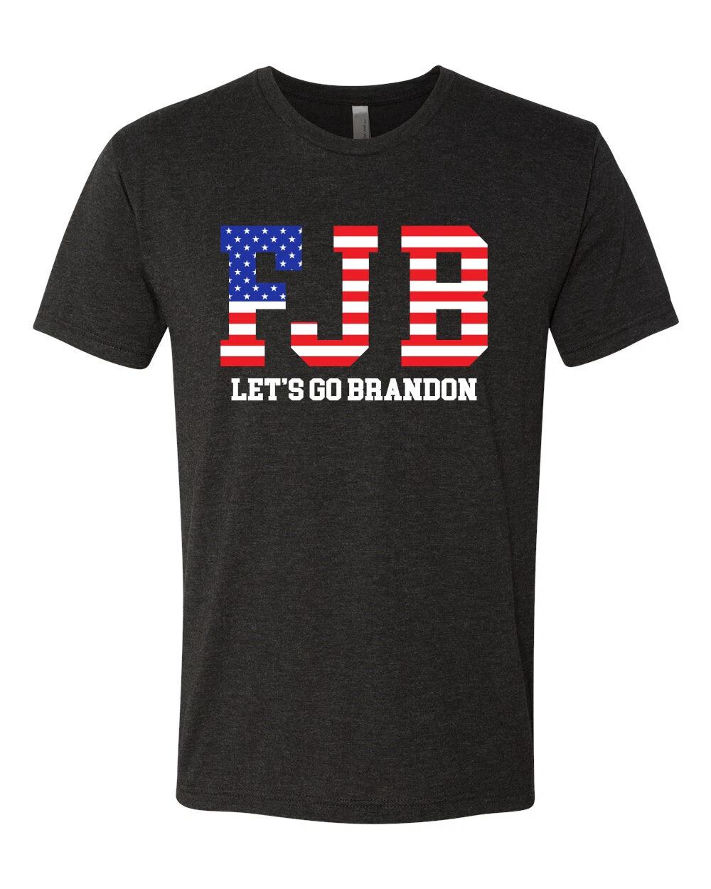 FJB Lets Go Brandon Political Men Premium Tri Blend T- Shirt 2XL