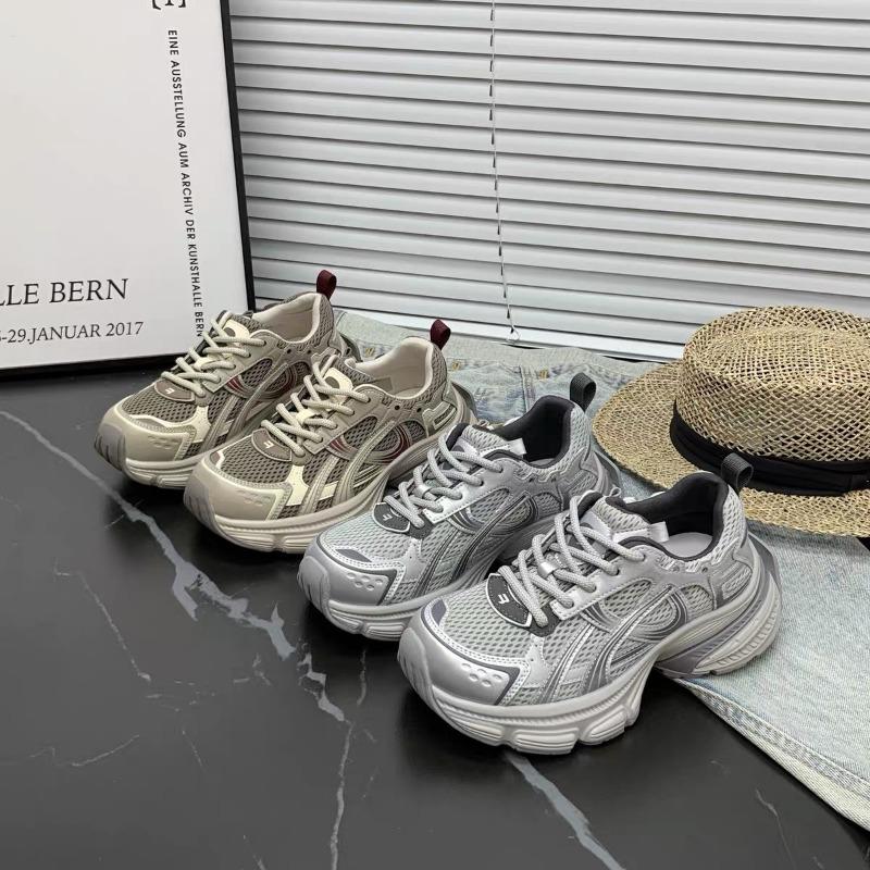 Summer and Autumn New Thick-soled Fashion Dad Shoes Women's Mesh Lightweight Casual Sports Shoes Women's Tide