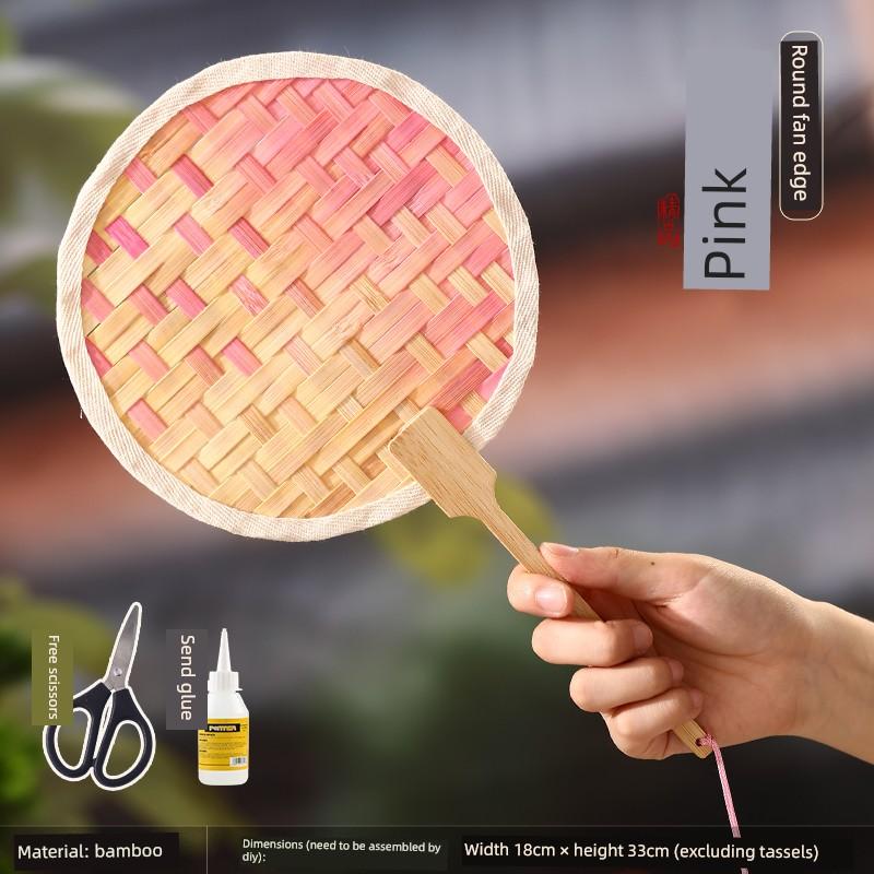Traditional Chinese Style Fan with Ancient Fairy Spirit, Portable Handmade DIY Fan for Children, Classical Opera Fan, Chinese Traditional Heritage