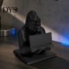 Cool Animal Statue Organizer 3D Printed Gorilla Business Card Holder, Phone Stand, Desktop Decorative Display Stand Figurine for Office Home