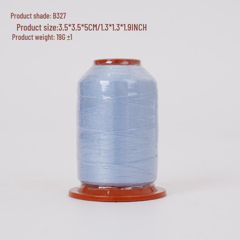 Polyester Sewing Thread: 100 Colors, 500 Yards, Fine Two-Strand, High-Speed, for Hand Sewing