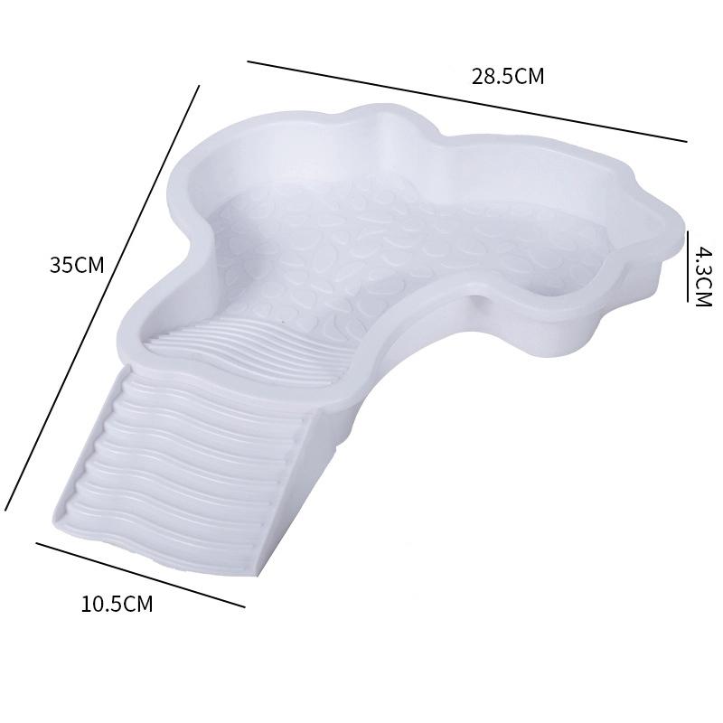 Miska na krmení želv Bazén pro plazy s rampou a vyhřívanou terasou Akvárium Ornament pro želvu vousatého draka Gecko Yard