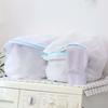 Set of 2 Labato Laundry Nets, Gentle Washing Net for Damaging Clothes, Round, Ultra-Fine Mesh with Zipper Cover, Tangle and Shape Retention, Perfect F