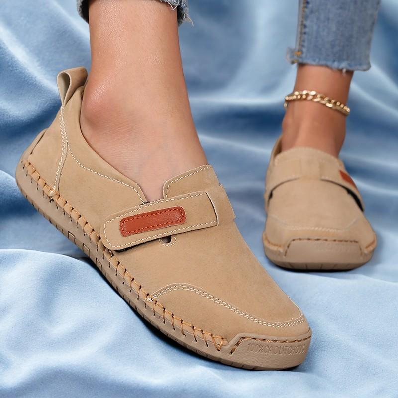 Women Sandals Summer 2025 Comfortable Flat Shoes Casual Suede Slip in Loafers Casual Sneaker Fashion Cowboy Set Vulcanize Shoes