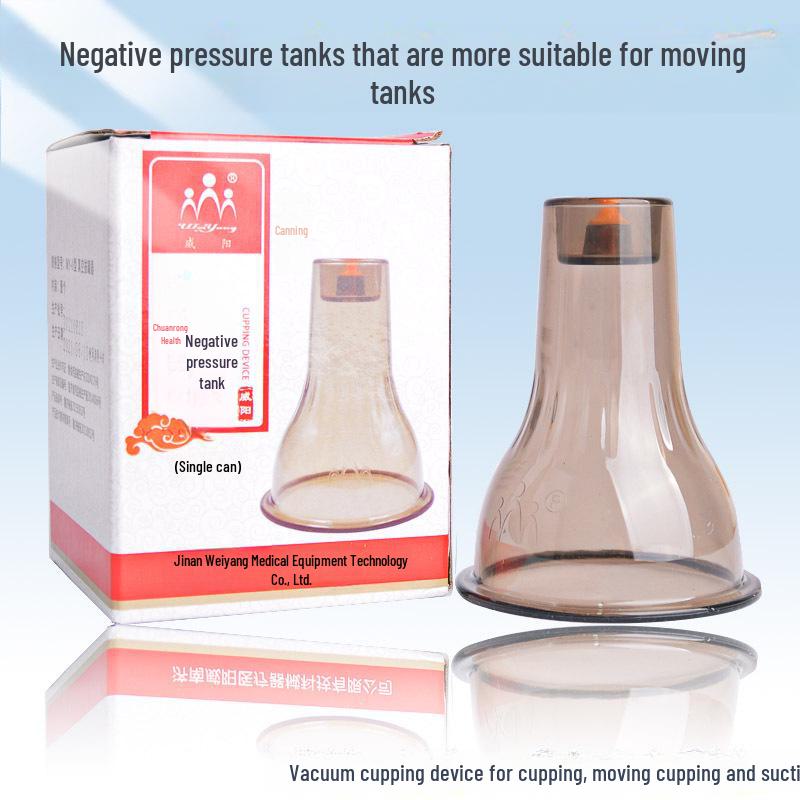 Ensemble de ventouses sous vide: Grandes ventouses pour le grattage et la ventouse de feu en beauté et médecine chinoise
