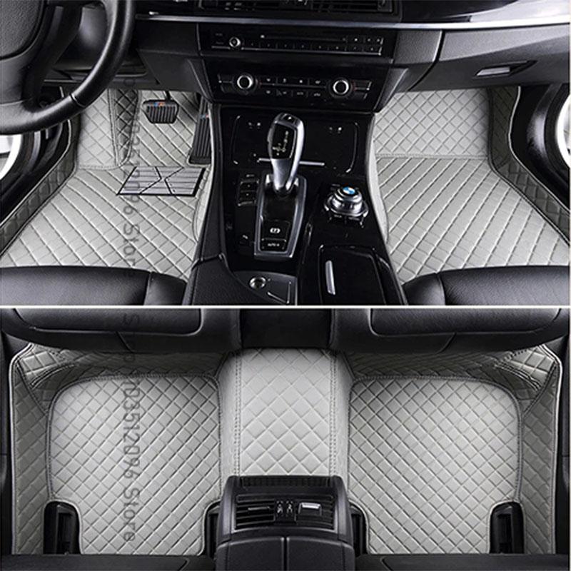 Custom High Quality Car Floor Mat for Toyota Highlander 5 Seat Hybrid 2025-2025 Vios  Anti Dirty Durabler Leather Carpet