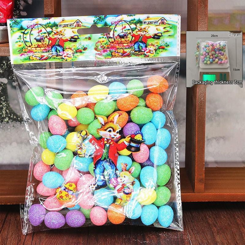 W magazynie: Kolorowe Piankowe Jajka Wielkanocne 3x4cm do Świątecznej Dekoracji