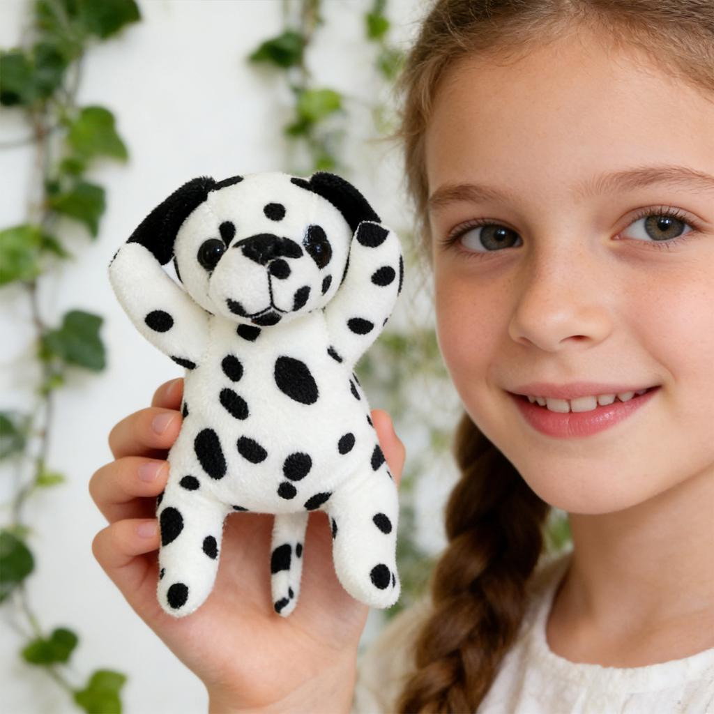 The Spotted Dog Plush Toy, A Fun Doll, Is An Excellent Choice For A Cherished Companion And An Ideal Gift For Companionship