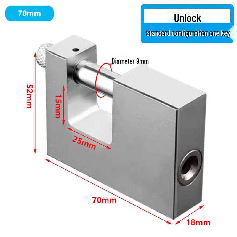 Mai Ji An Heavy-Duty Anti-Theft Padlock