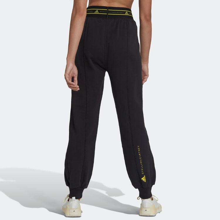 Adidas Dámské kalhotky Stella Mccartney Sw Pt Ml Logo Joggers Black HM3817