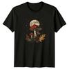 T-shirt Lune Champignon Nature T-shirt Champignons Magiques T-shirt Sorcière T-shirt Unisexe