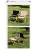 Aluminum Alloy Kermit Folding Chair with Reinforced Backrest - Portable for Outdoor Camping