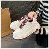 Dámská ležérní sportovní obuv 2025 Trend Nová pohodlná silná podrážka Jednoduchá jednobarevná Značková designová Denní všestranná Dámská obuv