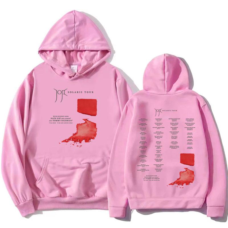 Joji Solaris Tour 2026 Hanorace Fleece Hanorace cu Mânecă Lungă Design Artist de Modă Merch Grafic Haine Femeie