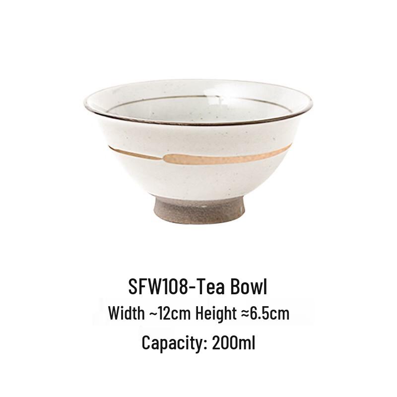ZISIZ Japanese Ceramic Rice Bowl