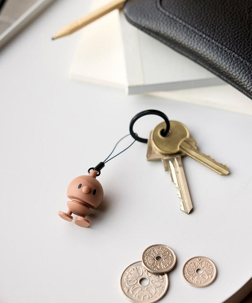 HOPTIMIST Silicone Keychain (Select 1 Of 8 Colors)