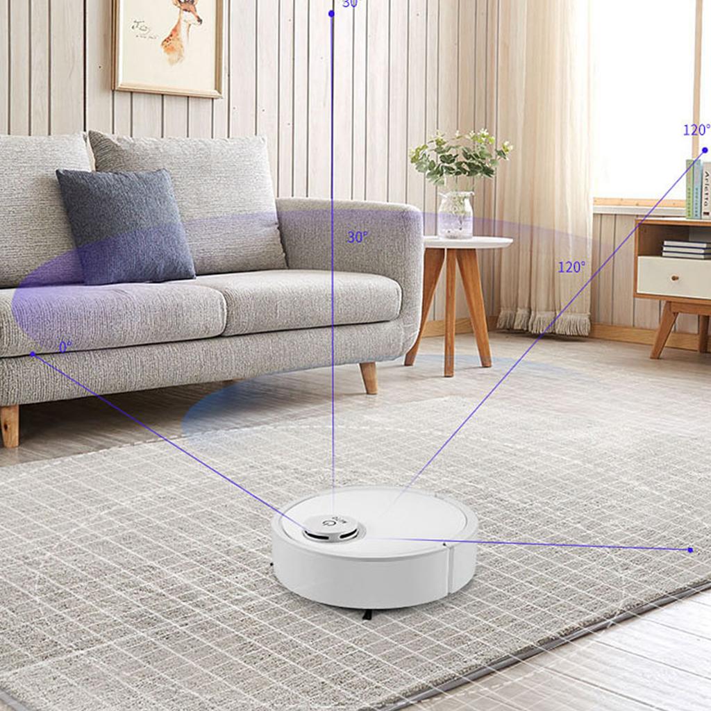 Robot Vacuum Cleaner Touch Control High Coverage Automatic Floor Sweeping Robot for Wood Floor