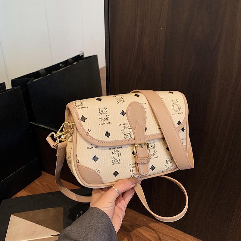 

Новая женская сумка кроссбоди 2025: Стильная маленькая квадратная сумка и милый кошелек для монет хаки