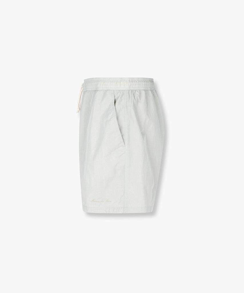 MAN ON THE BOON Embroidered Logo Nylon Banding Shorts_Gray 4716105008