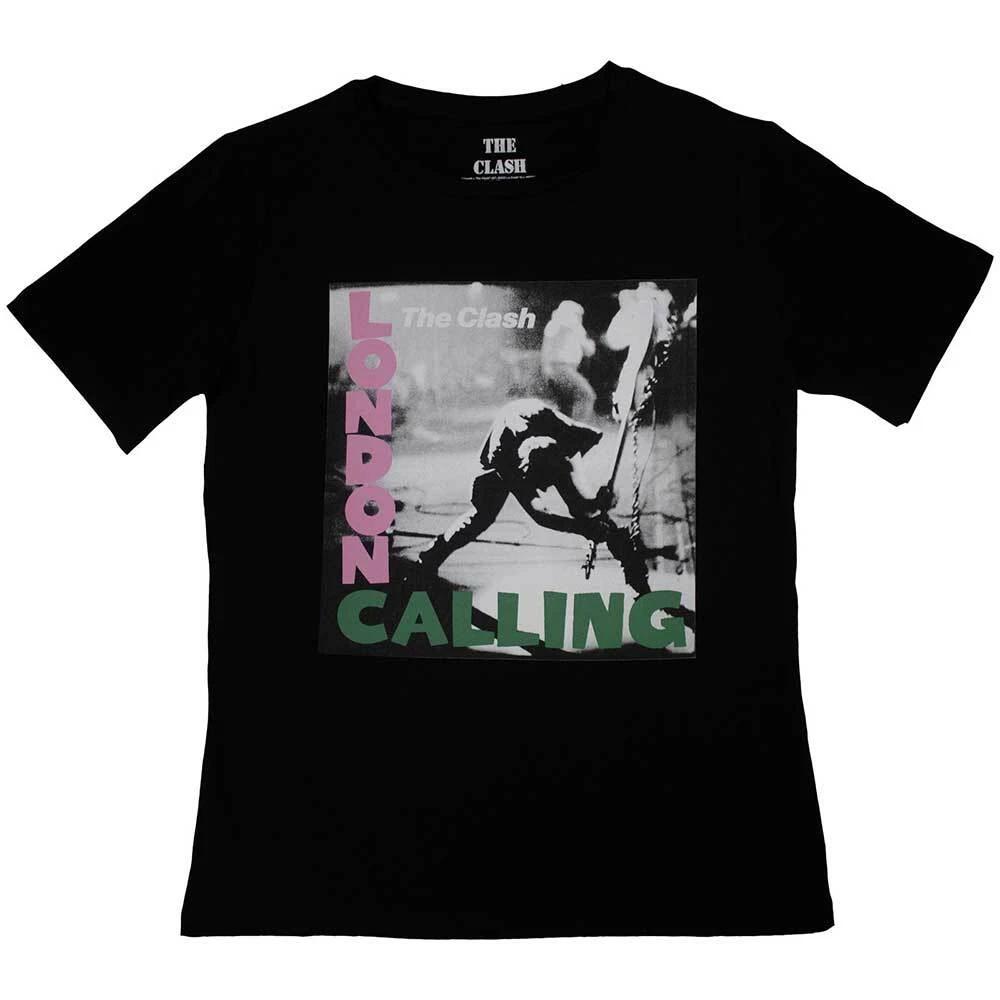 The Clash Ladies T-Shirt: London Calling (Medium) L