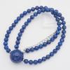 Used W264 Lapis Lazuli Necklace Design Silver Color December Birthstone