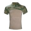 Men's Summer Short Sleeve Half Zip Breathable T Shirt Plus Size Tee