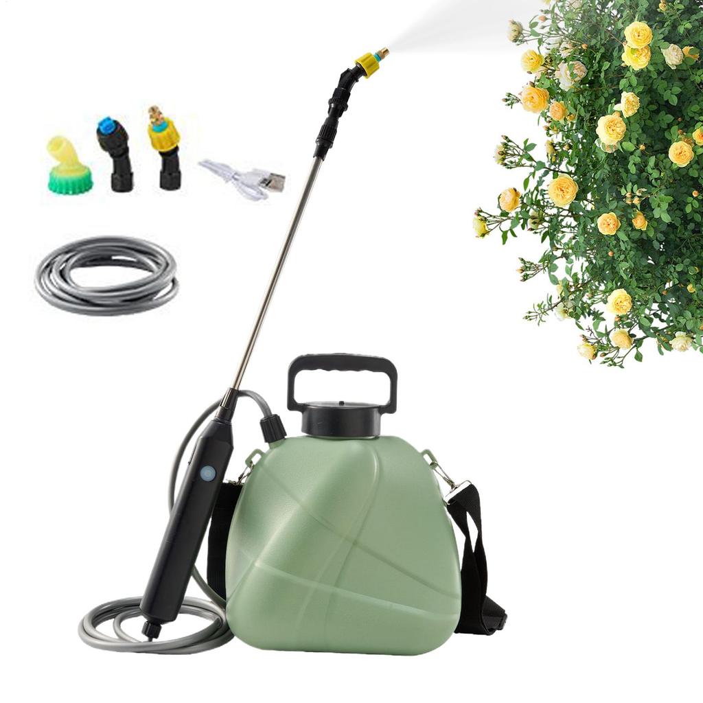 Electric Sprayer 5L Watering Can With Spray Guns Automatic Garden Plant Mister USB Rechargeable Irrigation Tool Backpack Type