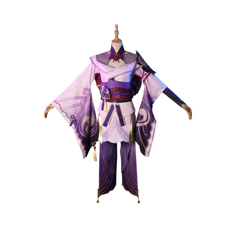 Kostým Baal Cosplay Cosplay Halloweenský kostým Raiden Shogun Hanfu