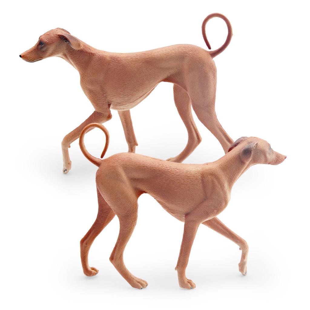 Azawakh Dog Model Collectible Pvc Figure For Kids And Pet Enthusiasts
