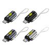 Portable Mini USB C Flashlight For Outdoors Enthusiasts And Cyclists Offers Bright Illumination Without Batteries